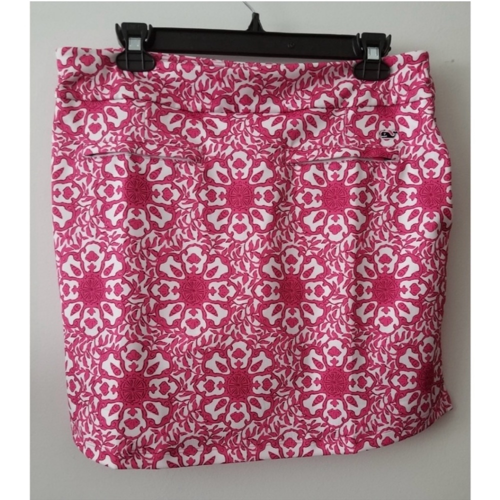 🌟🌟 Vineyard Vines Performance Medallion Skort Pink